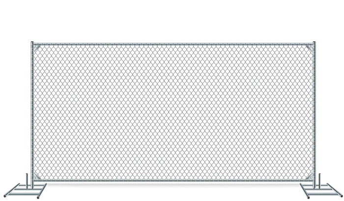 Temporary Chain Link Fence Free-standing Panel