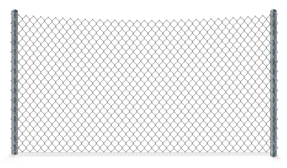 Driven Chain Link Temporary Fence