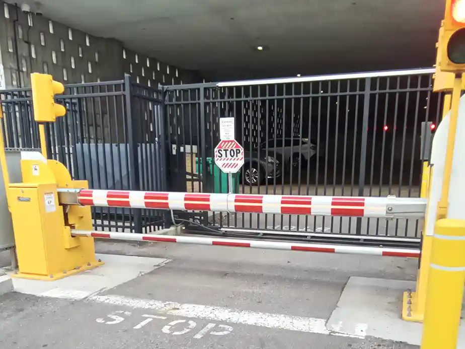 Automatic gate installation
